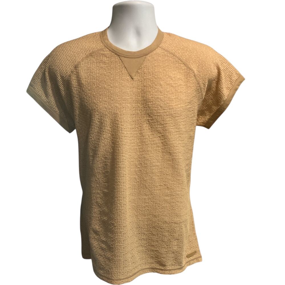 Andrew Christian Ibiza Energy Capsule Collection Tee Tan Medium - Picture 7 of 14